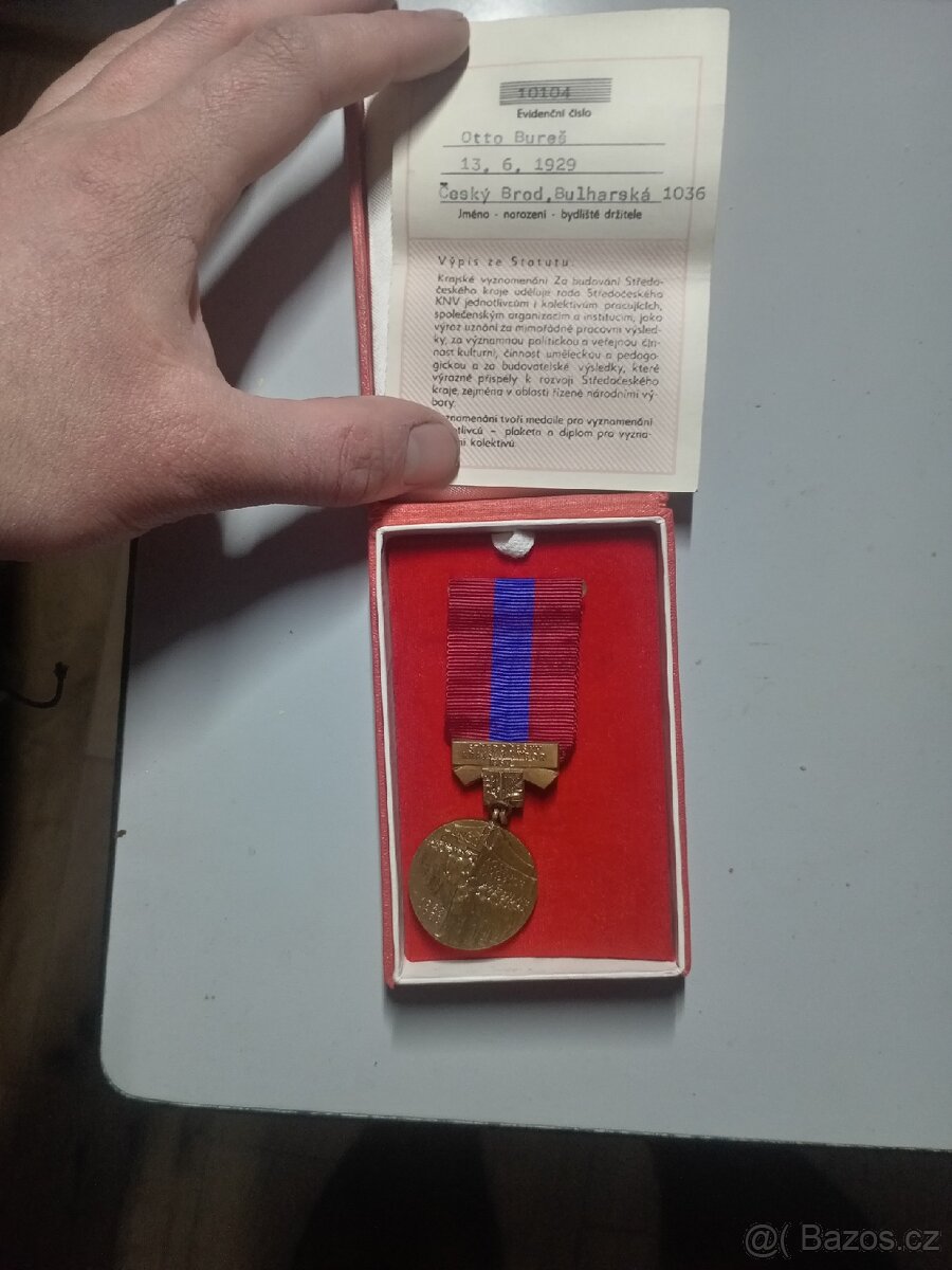 Medaile, vyznamenání