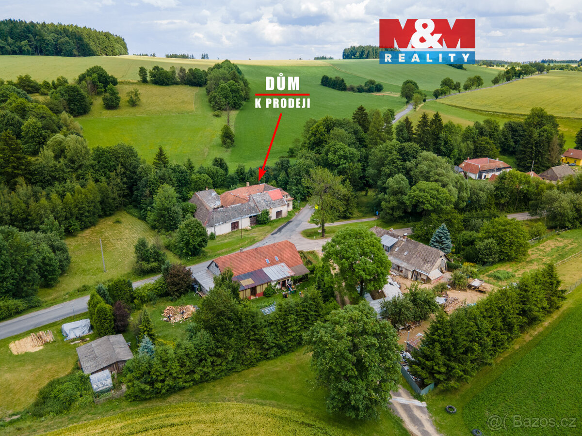 Prodej chalupy, 80 m², Stašov