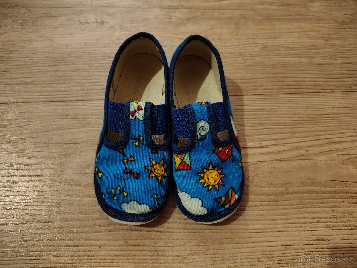 Dětské, chlapecké, klučičí bačkory, vel. 24,5