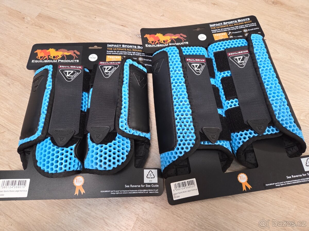 Chrániče cross, skoky- sada-velikost L