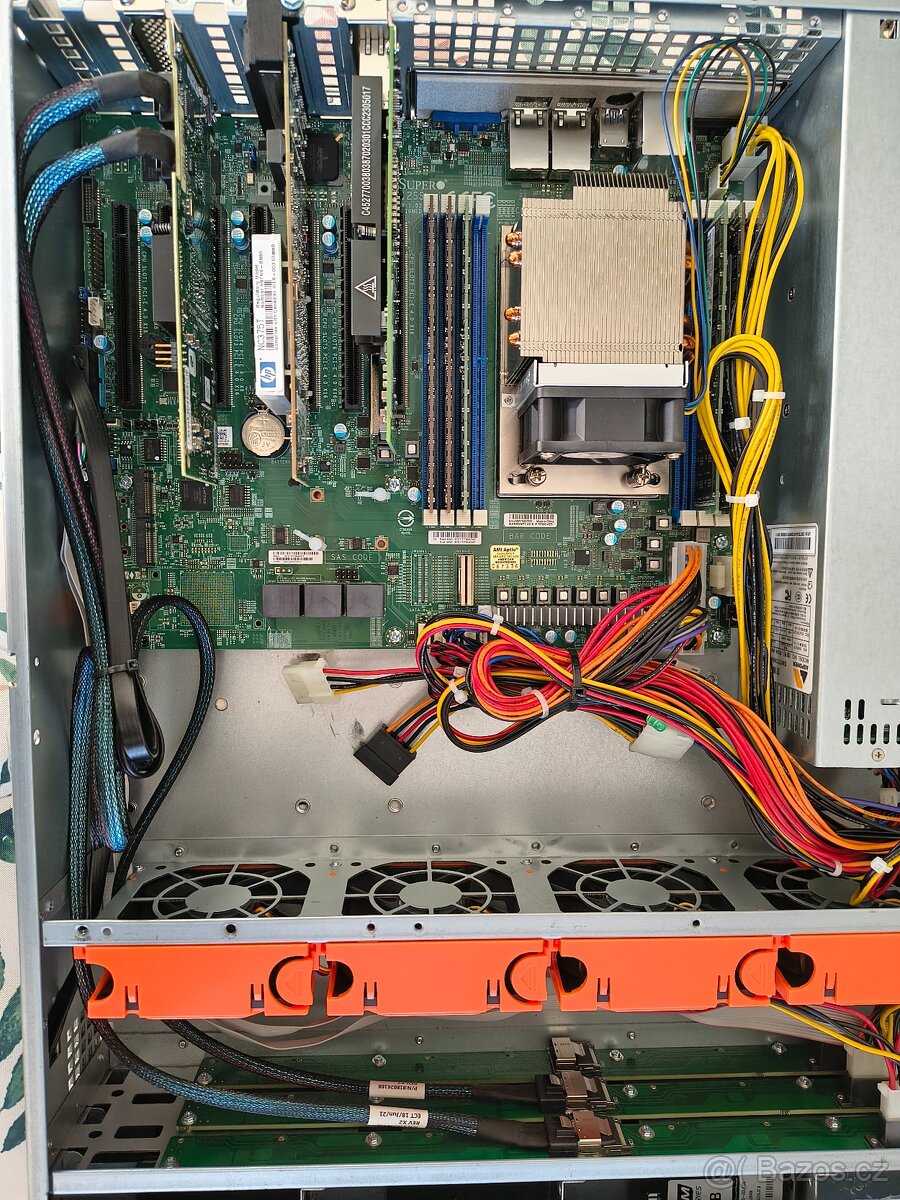 Supermicro server AMD Epyc 7453, 384GB RAM