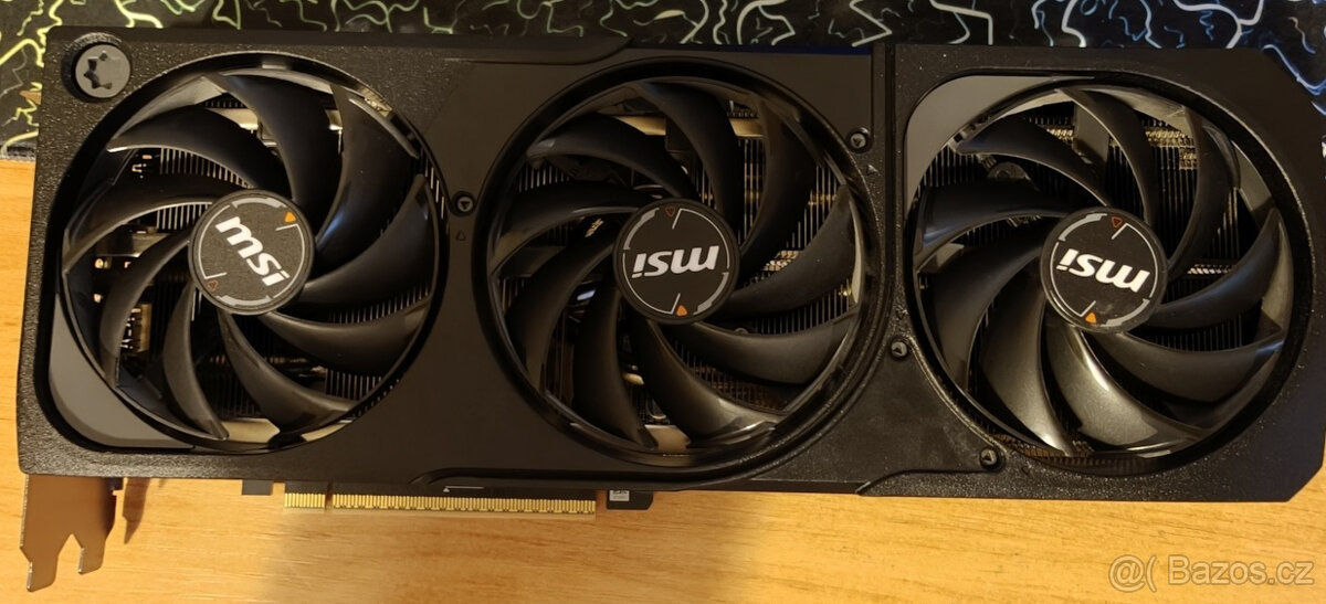Prodám MSI NVIDIA GeForce RTX 5070 Ti 16G SHADOW 3X OC