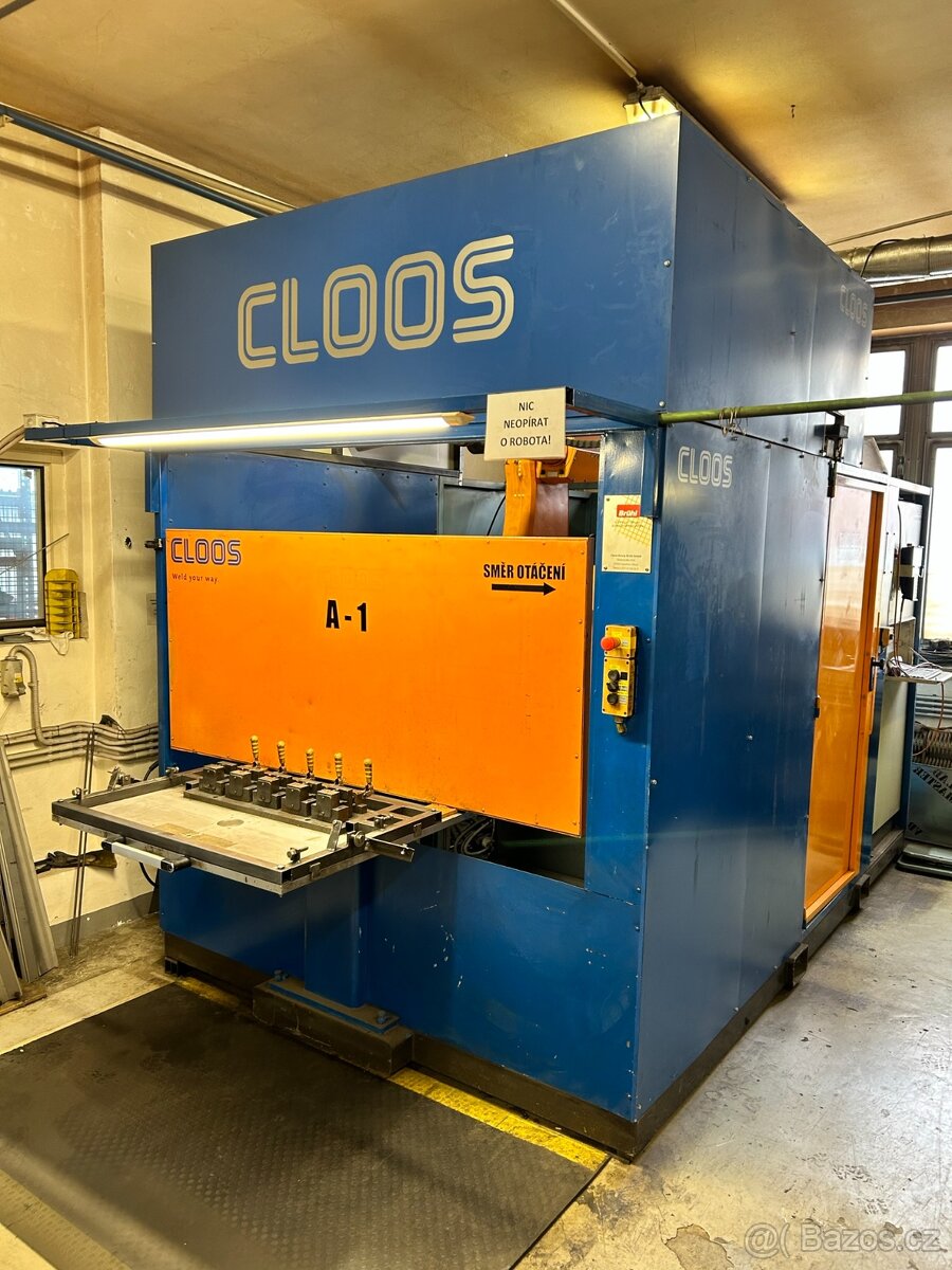 Svařovací robot CLOOS ROMAT 310 včetně pracovní buňky Z1