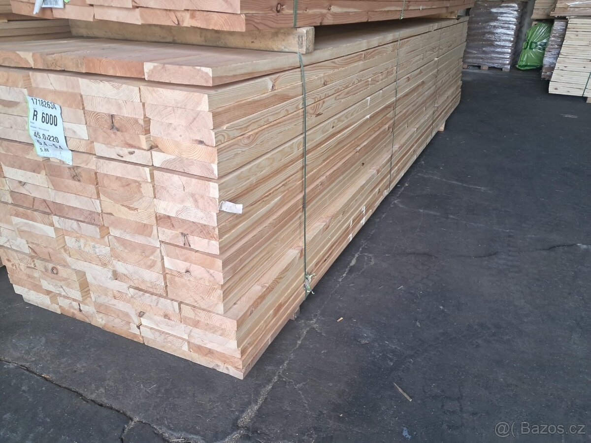 Prodám borovicové fošny