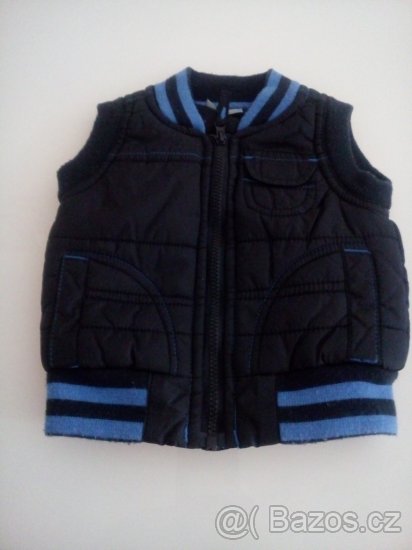Dětská teplá vestička pro dítě od 3 do 8 měs