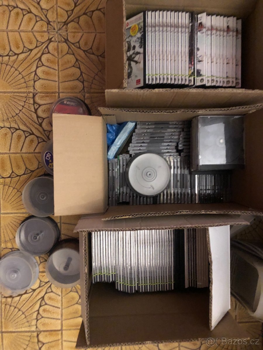 Obaly na CD DVD slim