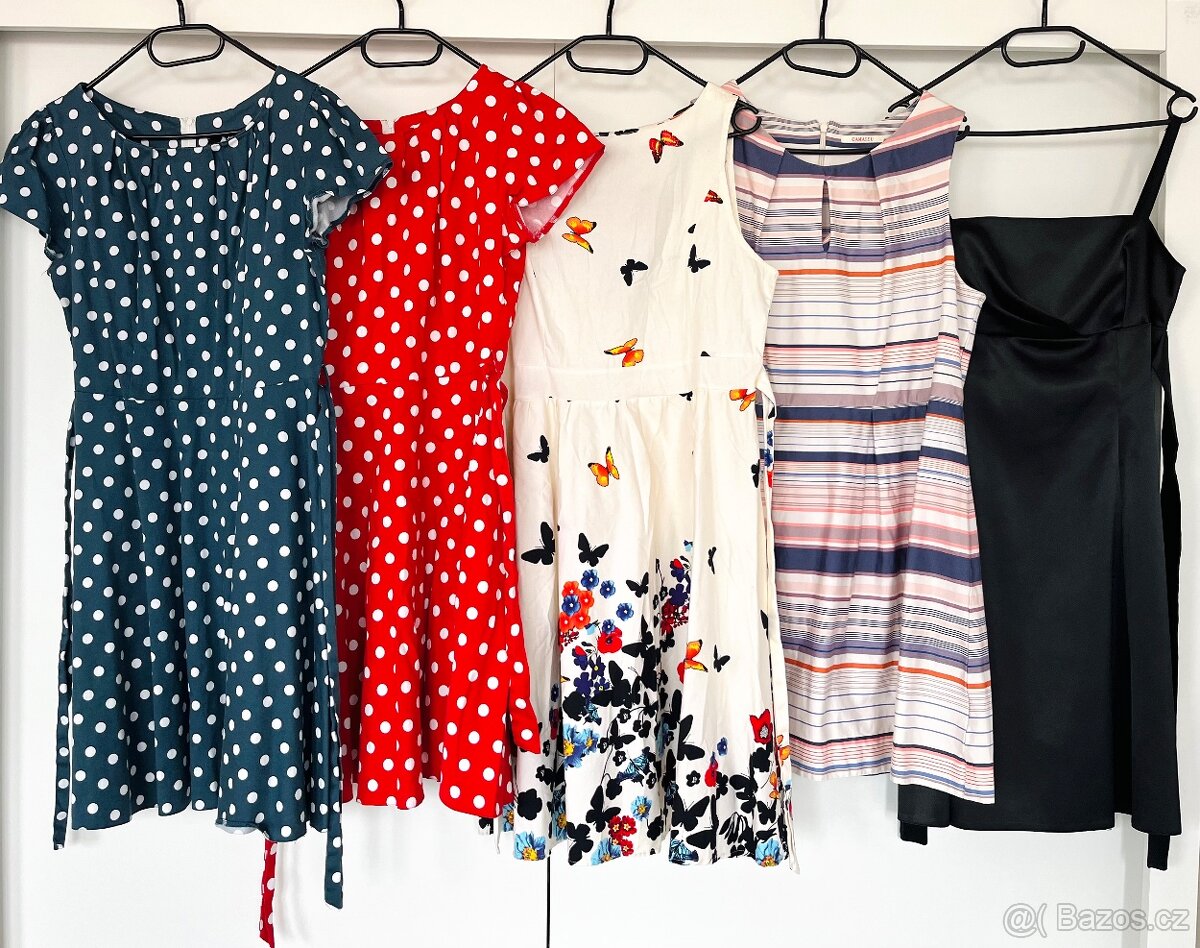 Swing šaty, vel. L, XL, XXL