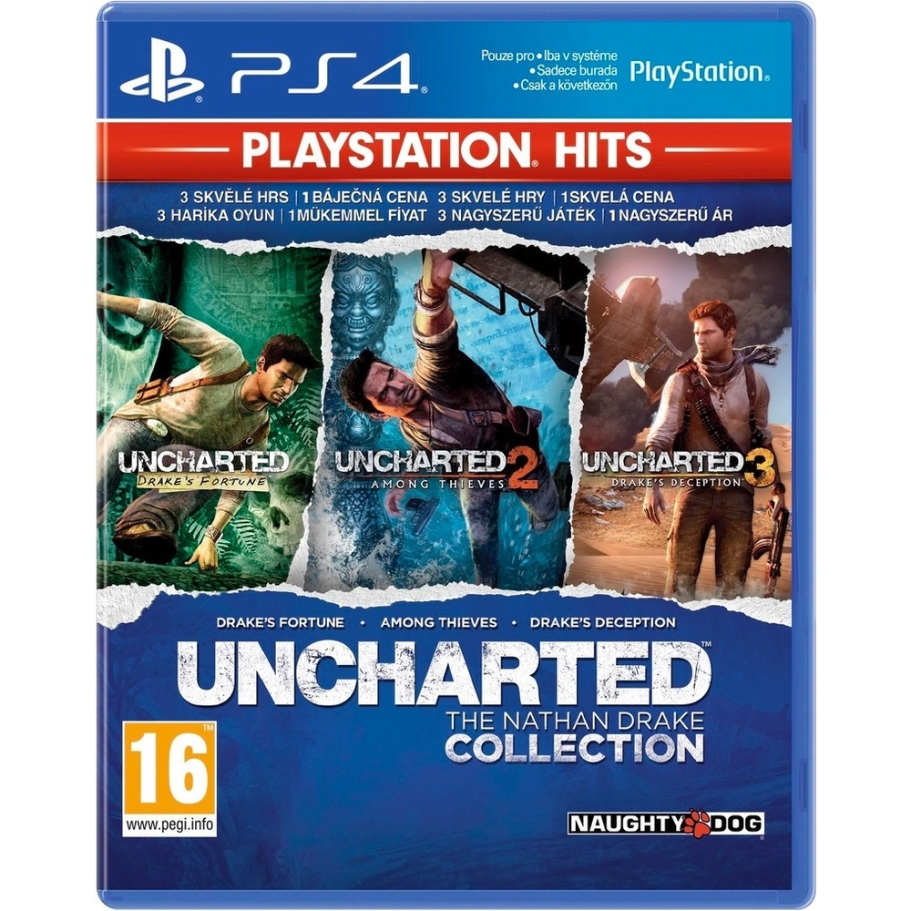 Trilogie uncharted na ps4