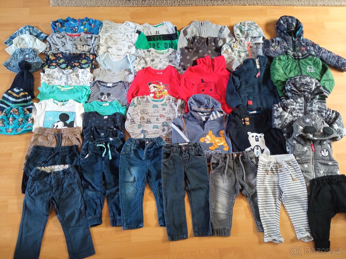 Mix, balík oblečení na chlapečka vel. 86