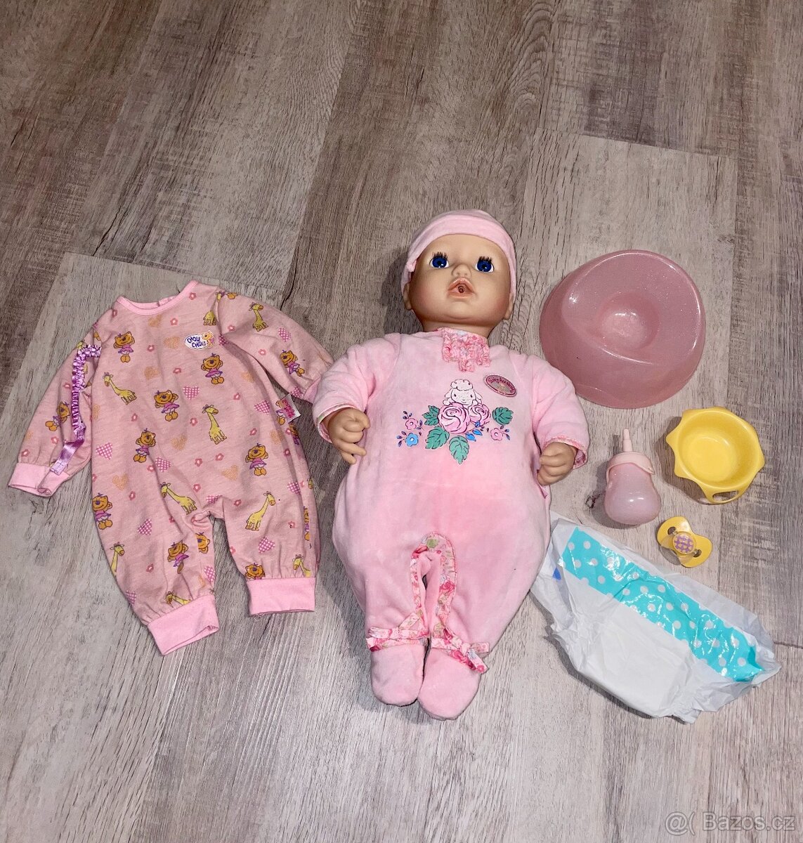 Interaktivní panenka Baby Annabell Zapf Creation + doplňky