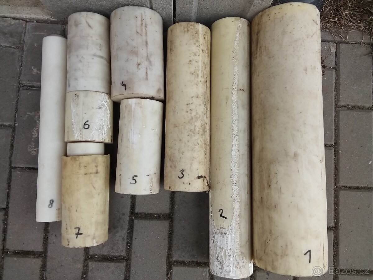 Silon polyamid tyčový kulatina.