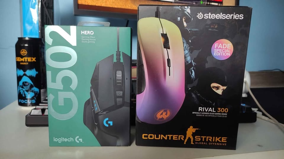 SteelSeries Rival 300 CS:GO edice