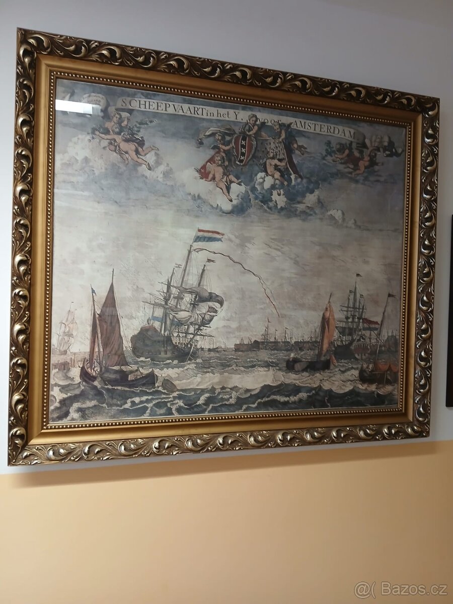 Obrazy - lodi, historické