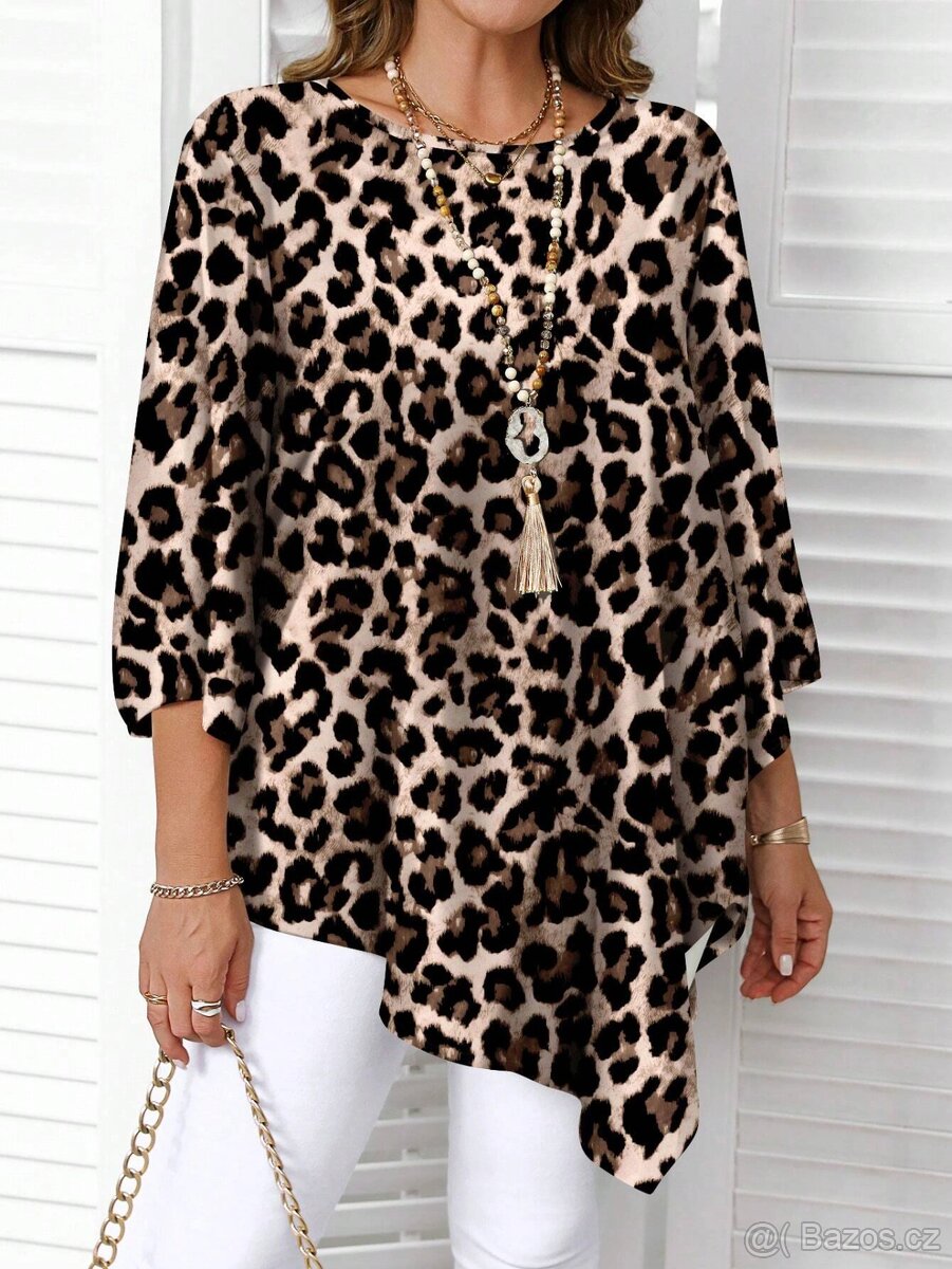 Halenka s leopardím vzorem vel. 46/48