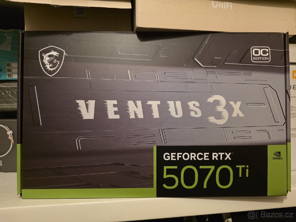 MSI NVIDIA GeForce RTX 5070 Ti 16G VENTUS 3X OC