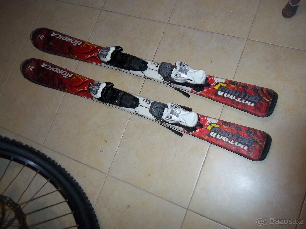 Dětské carvingové lyže Nordica 100 cm