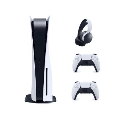 PS5 Disk Edition + 2 ovladače + Sony headset + hra