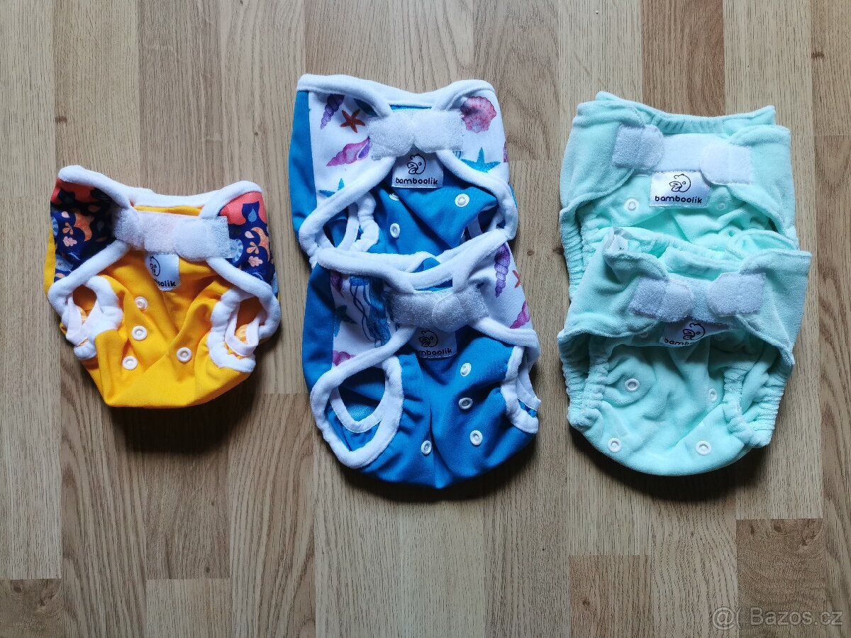 NOVÉ bamboolik plenky