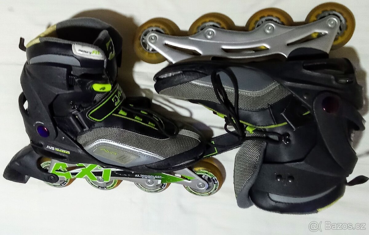 Kolečkové brusle zn. Gust / Atacra - Axtechnology, vl.45