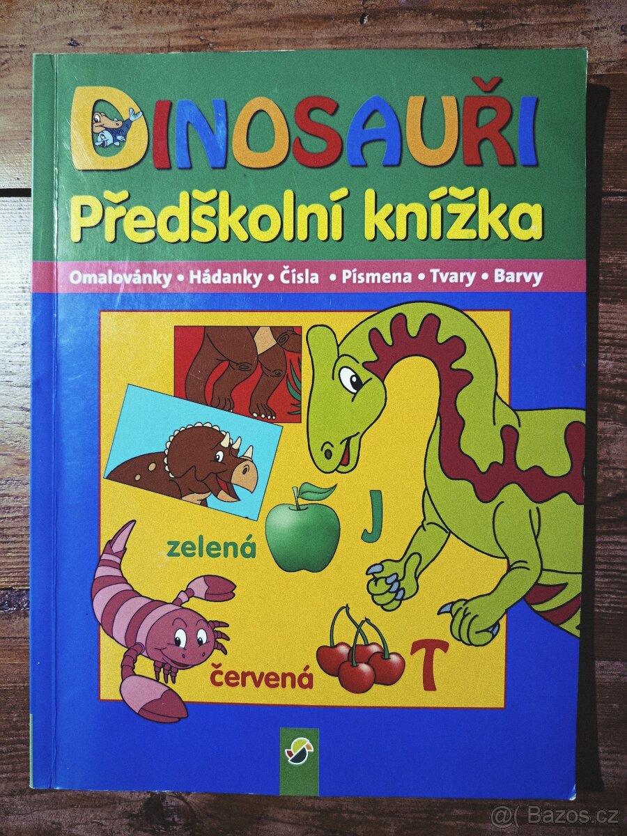 Dinosauři - Předškolní knížka