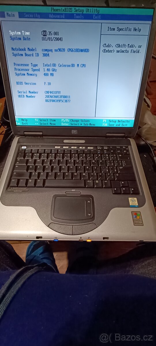 HP Compaq NX 9020