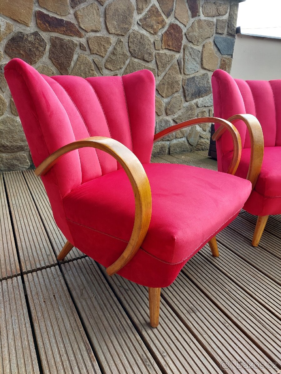 Párová křesla "vějíř"