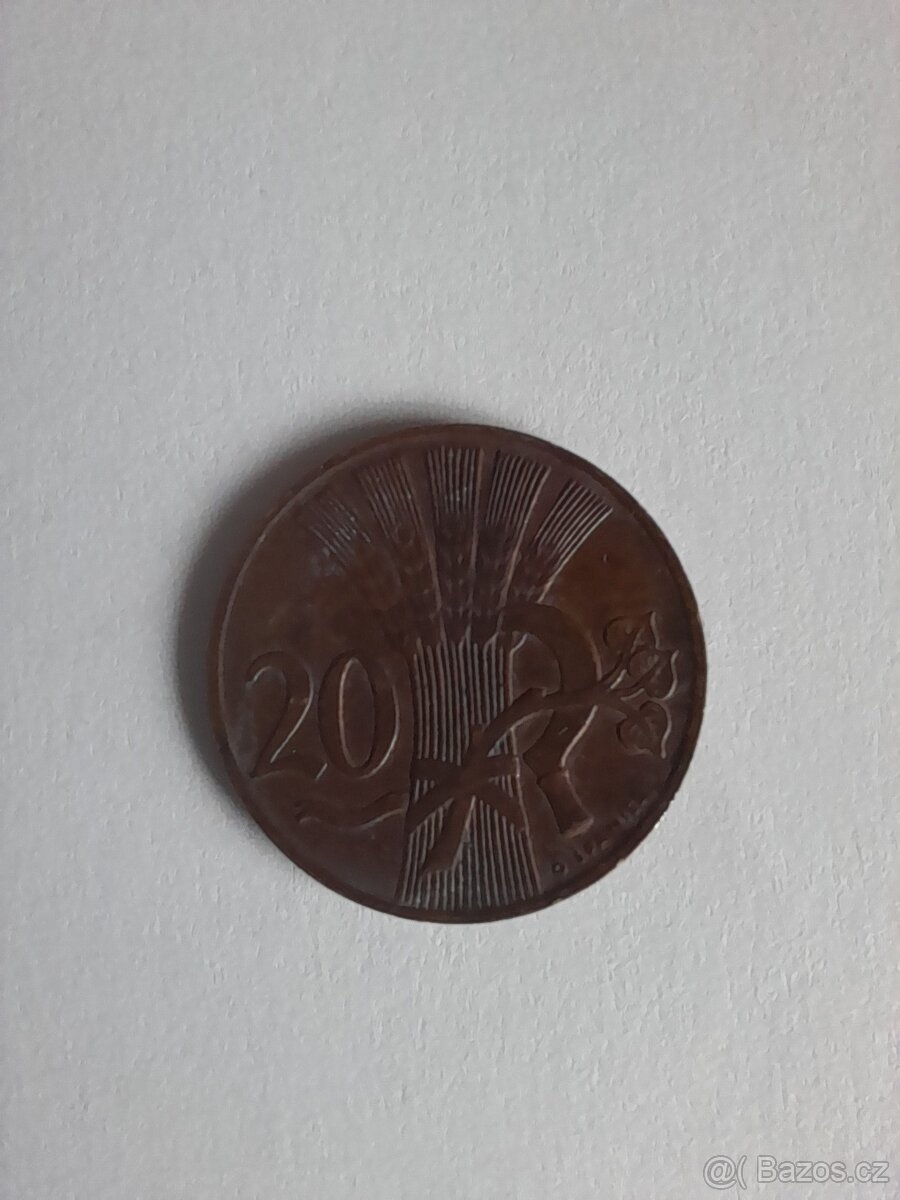 20 haléřů 1948