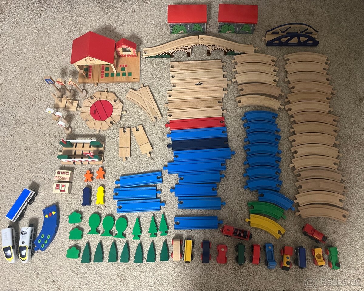 Dřevěná vláčkodráha