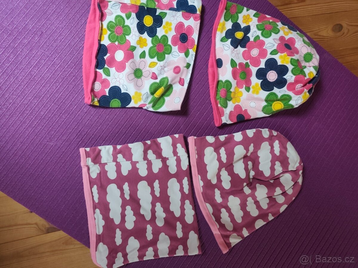 Dívčí podzimní set čepice + nákrčník