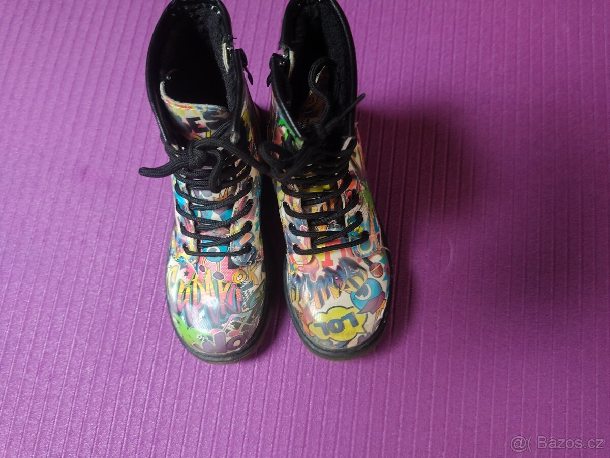 Dívčí podzimní boty vel.31