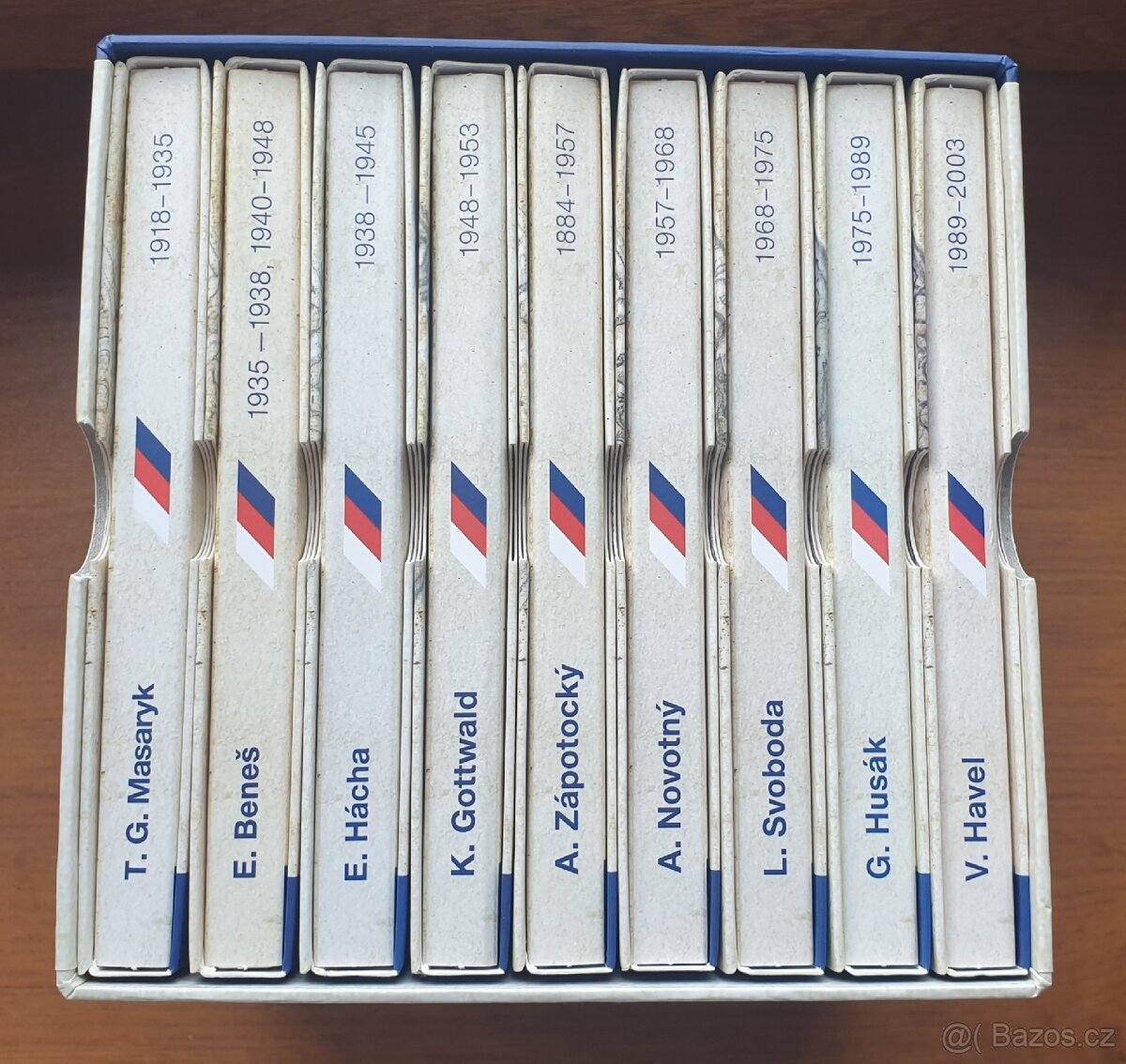 Stříbrné medaile Českoslovenští presidenti