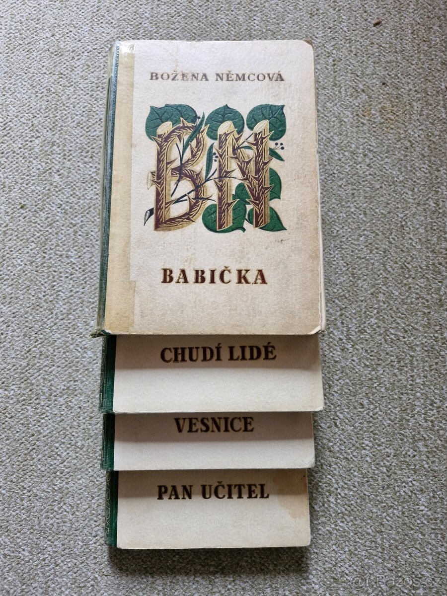 soubor 4 knih - Božena Němcová