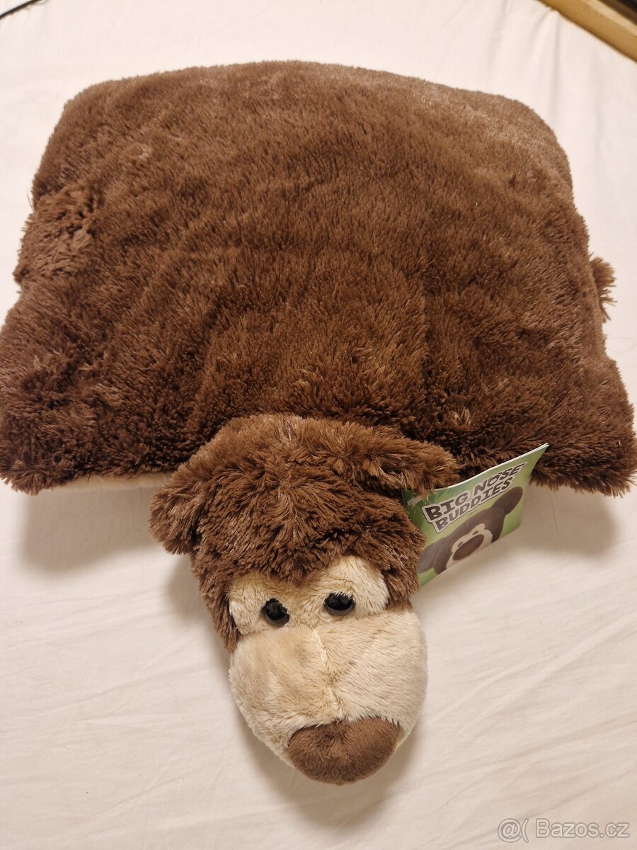 Nový polštářek méďa s visačkou