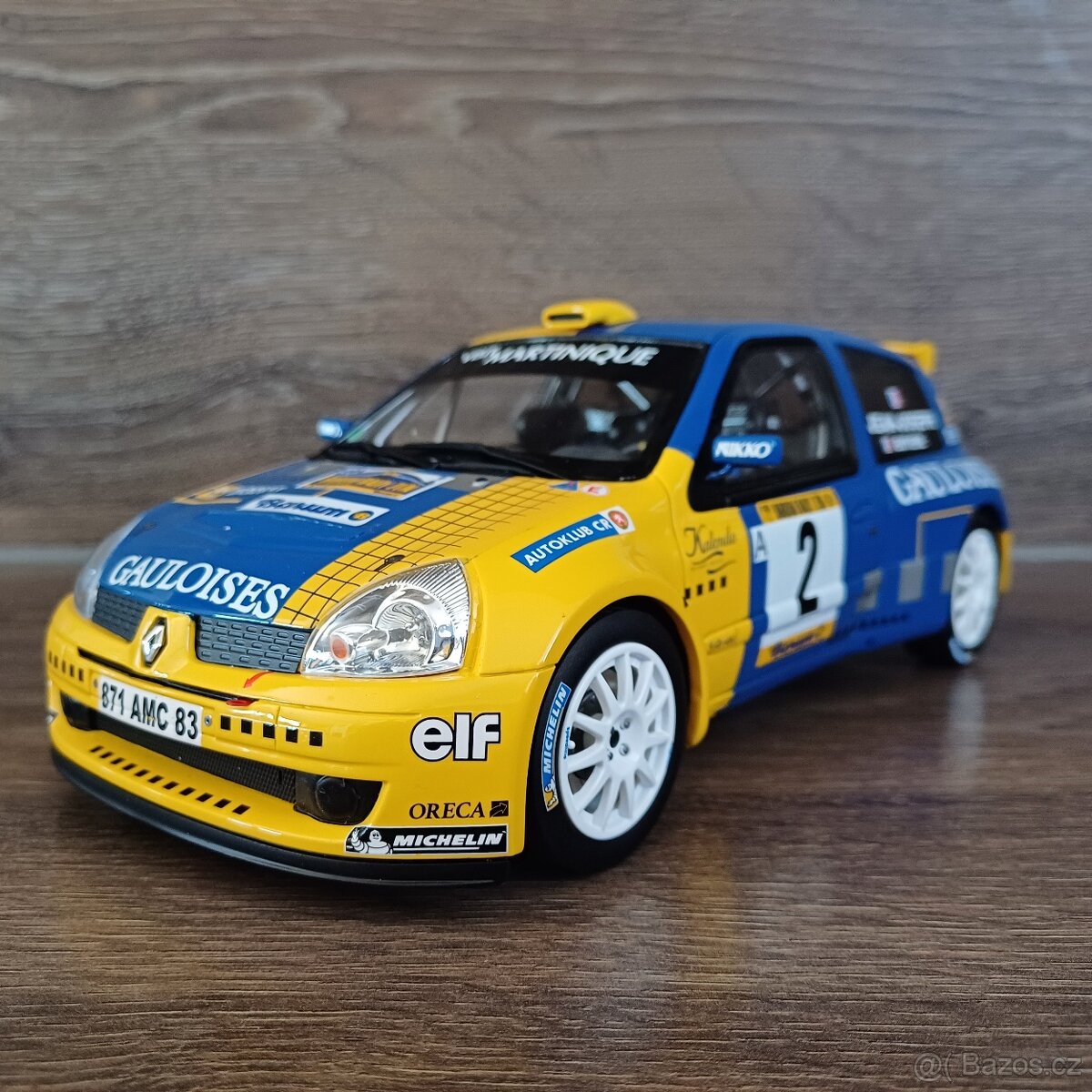 Renault Clio S1600 Barum Rally 1:18