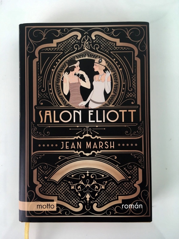 Knížka román Salon Eliott