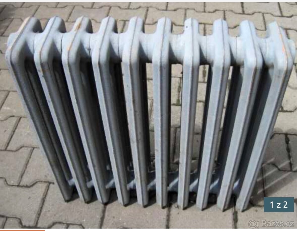 Koupim litinove radiatory