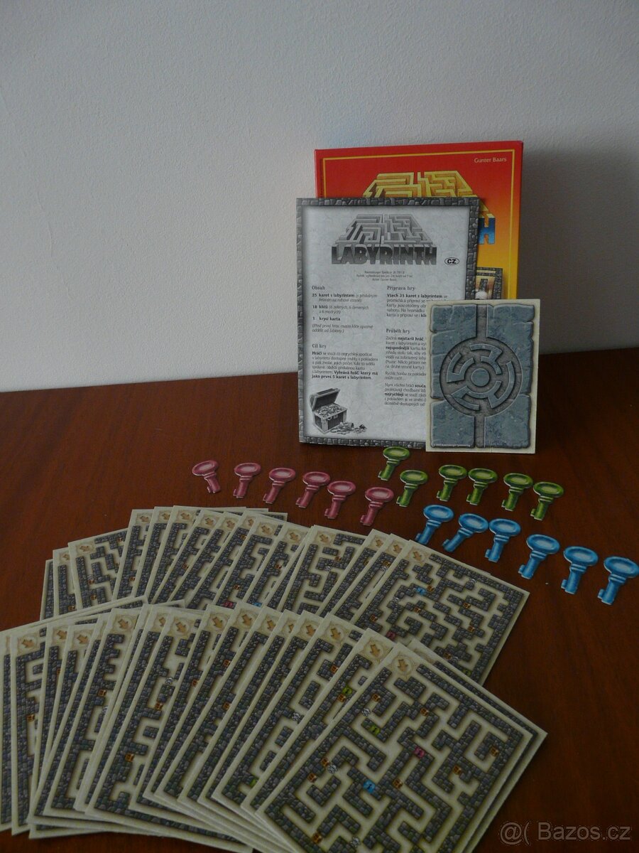 Labyrint Honba za pokladem - desková hra