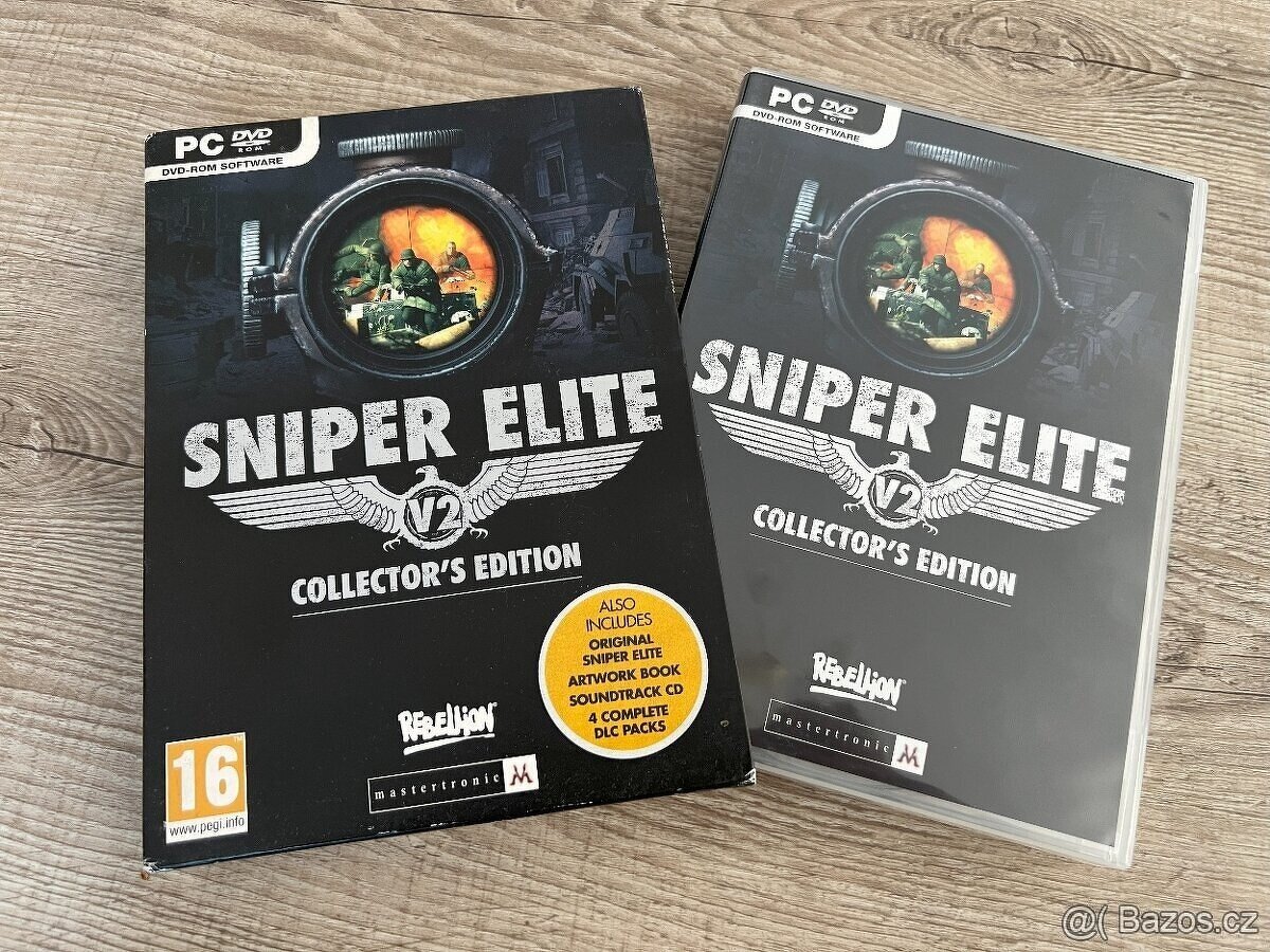 PC hra Sniper Elite V2 sběratelská edice