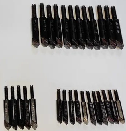 Nože NAREX se závity