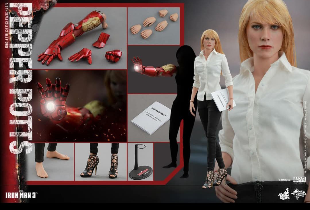 Hot toys pepper Potts 1/6