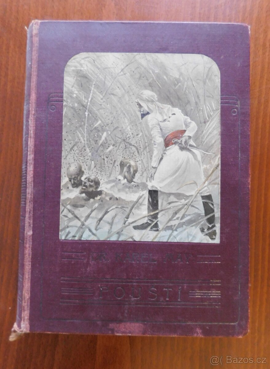 May - Pouští, Vilímek 1908, původní vazba, další exemplář