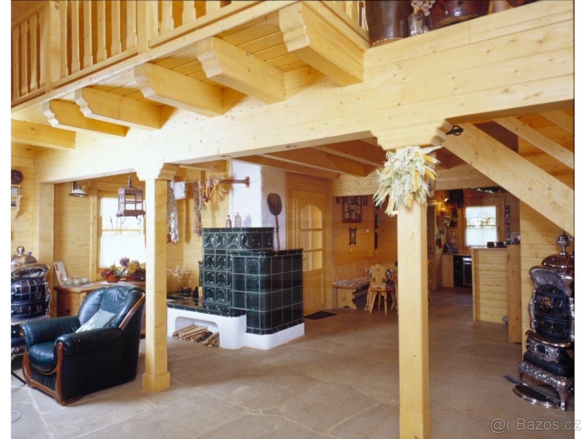 Luxusní dřevostavba v jižních Čechách