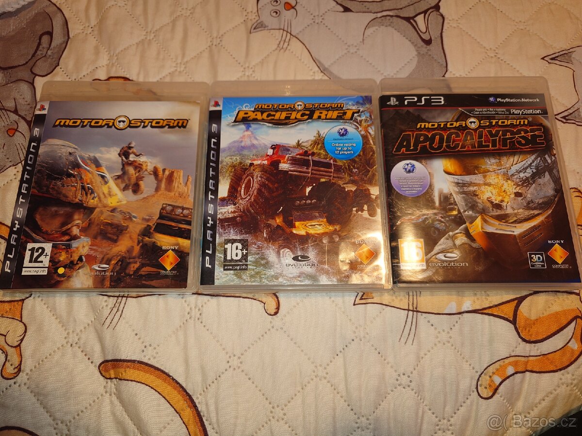 PS3 - PlayStation 3 trilogie motor Storm