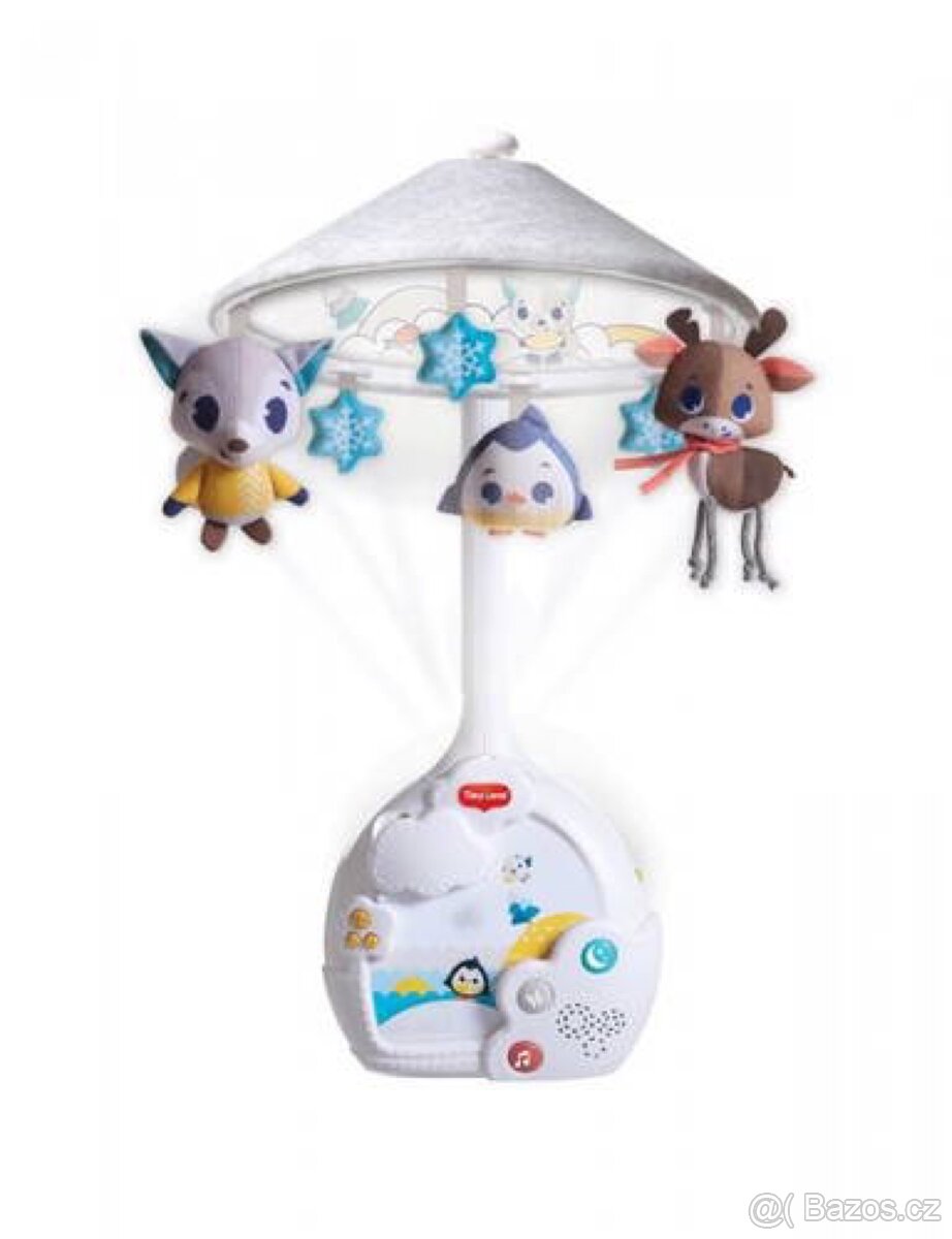 Hudební kolotoč nad postýlku 3v1