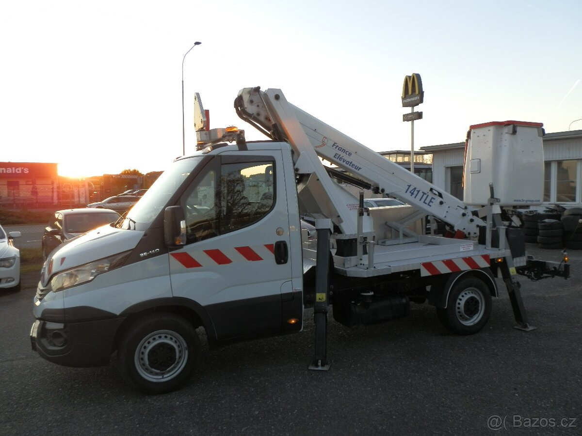 Iveco Daily 35S14 plošina - do 3,5t - naj.45 000km