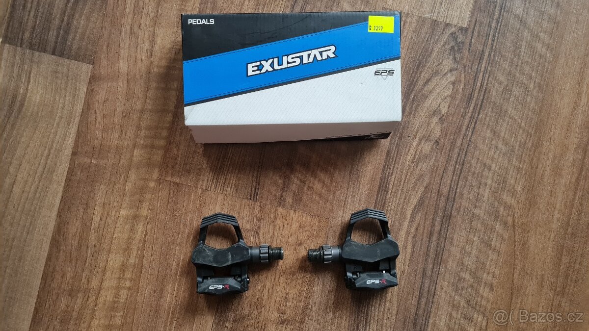 Nové pedály Exustar Road PR4