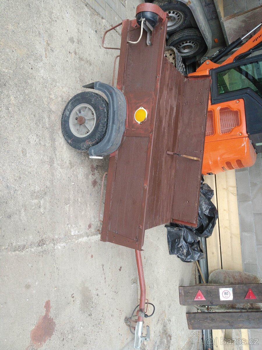 vozík za OA , typ AK 2 P, nová STK