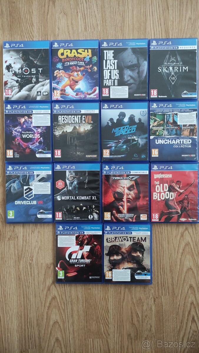 PlayStation 4 + 14 her (Ghost of Tsushima...) - Top stav