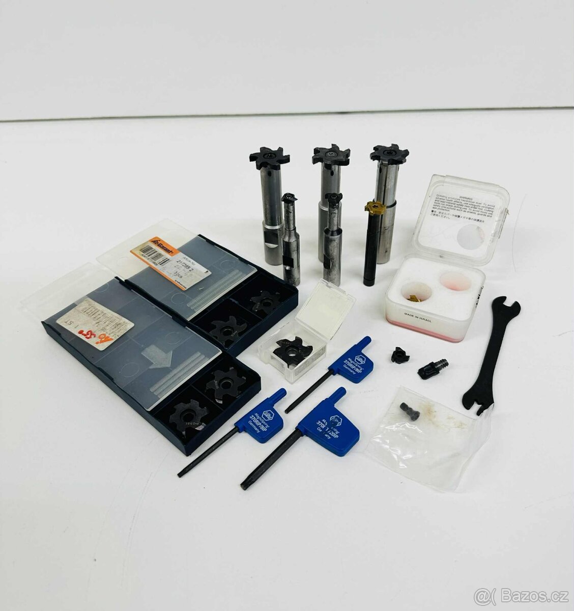 Frézy tvarové-plátkové pro drážky - T