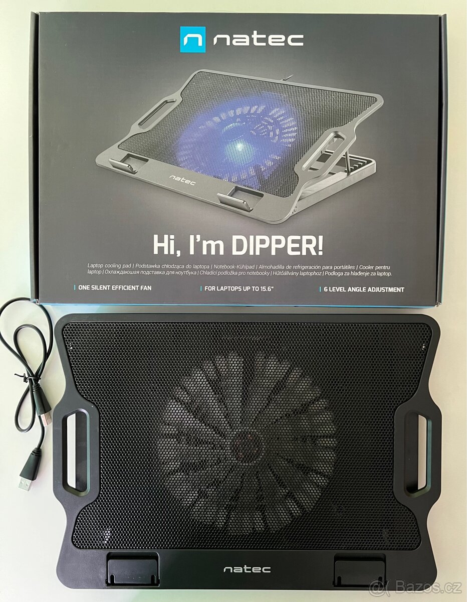 NATEC - DIPPER CHLADÍCÍ PODLOŽKA